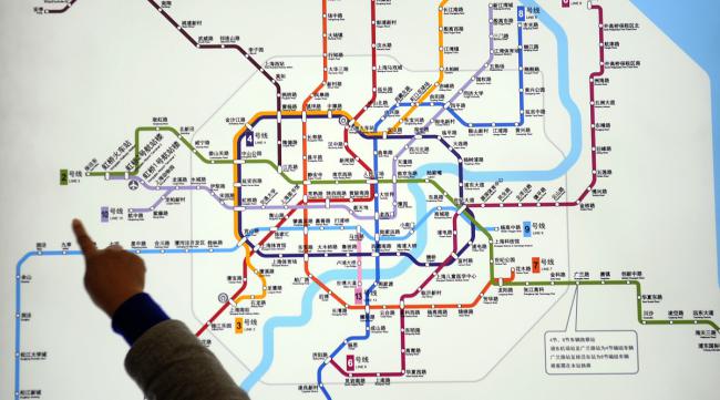 上海21号地铁途经站点线路图片