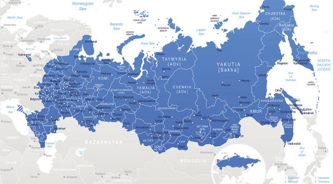 俄罗斯四大州是哪些州