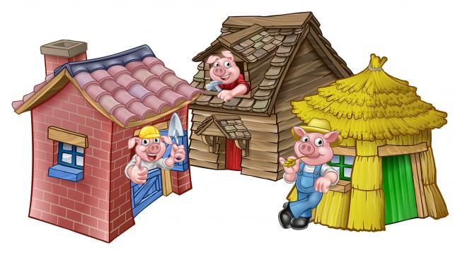 三只小猪盖房子的道具怎样做