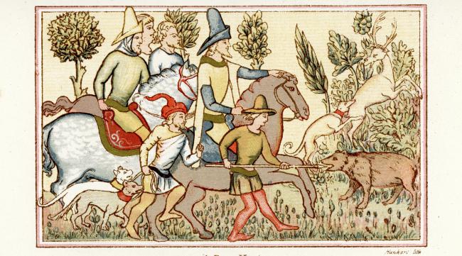 中世纪王朝怎么捕猪的