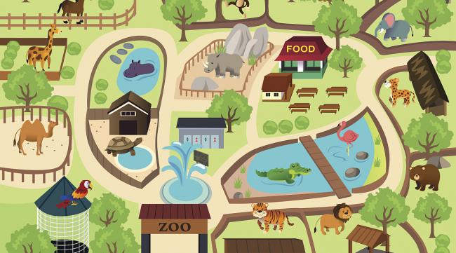 深圳野生动物园路线图