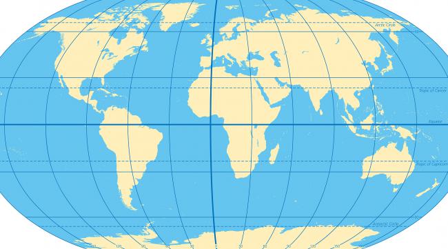地球纬度经度怎么划分和认识