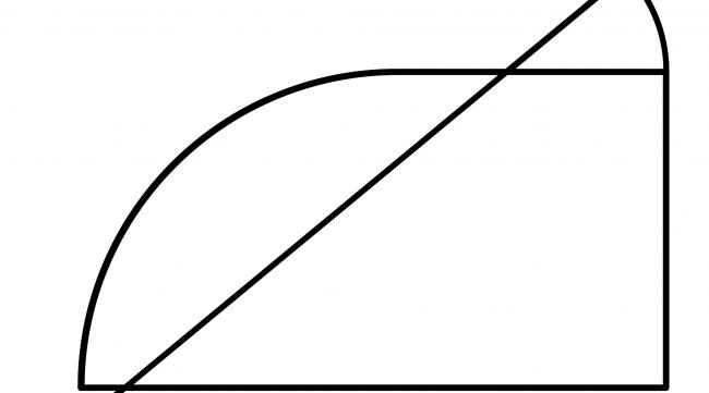 直角画圆弧的方法图片