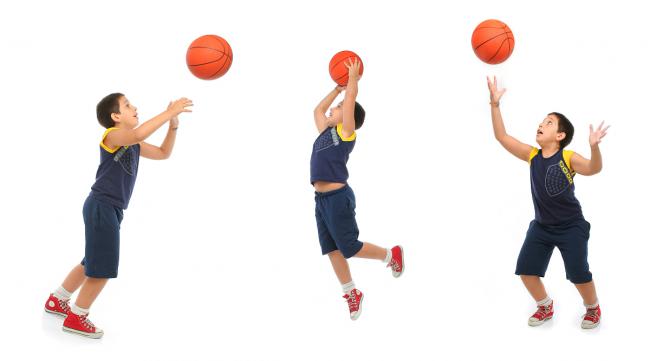 篮球投篮时动作要领与技巧图解