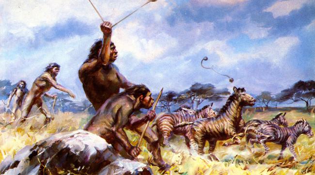 中国原始人打猎是哪个时期的