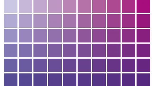 紫色怎么调色配方
