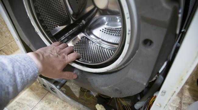 洗衣机桶的拆卸方法