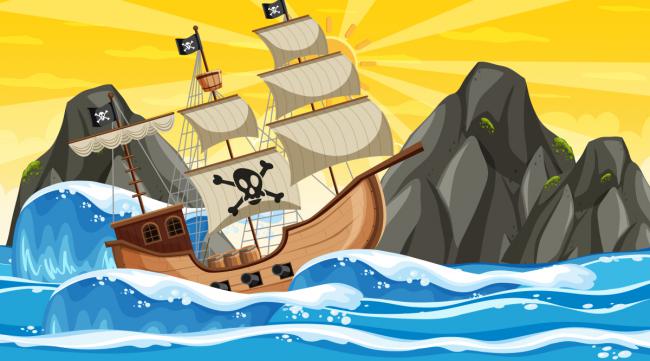 船在海上遇到海盗怎么办呢