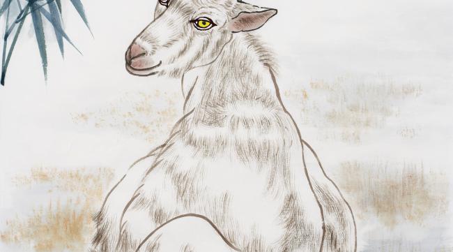 山水画中的牛羊代表什么寓意呢