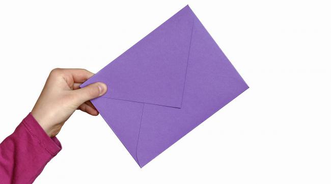 长方形怎样做信封