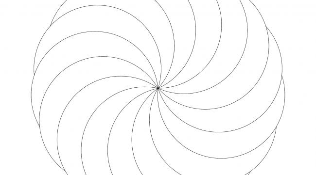 圆的360度旋转是怎么形成的呢