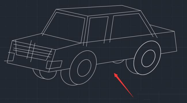 cad如何绘制小汽车图形
