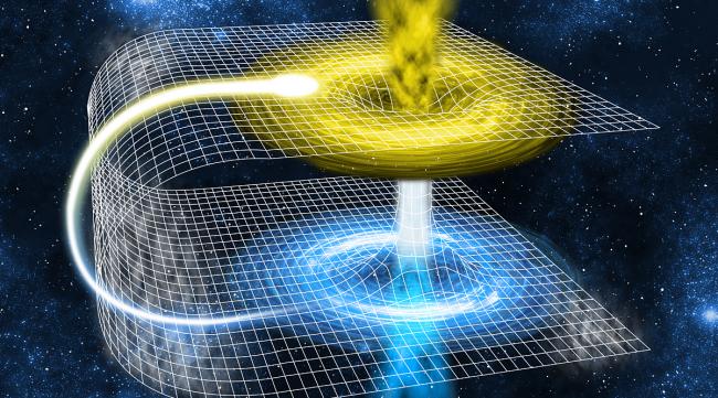 量子引力的全息原理图