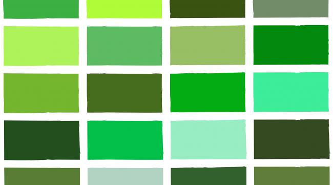 绿色和什么颜色混合会变白色呢