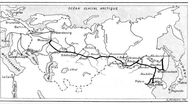 中欧铁路路线