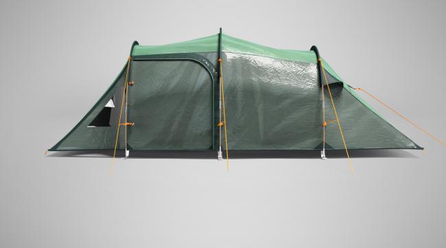 3×4米的帐篷组装图