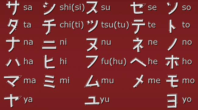 所有的日语符号