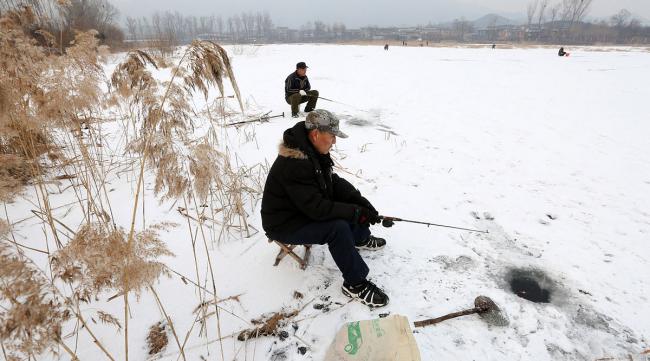 怎样冬天才能在淮河里钓鱼呢
