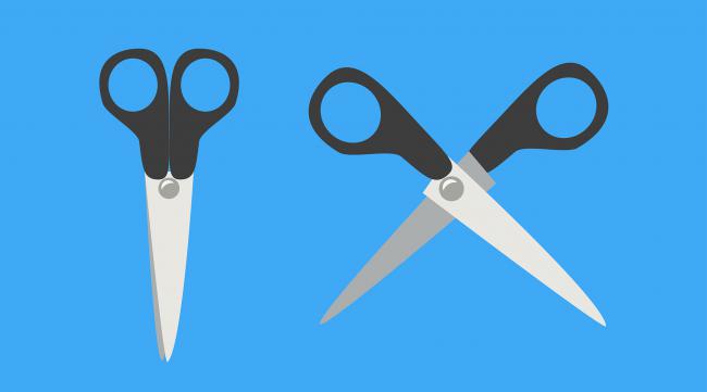 cdr剪刀工具怎么使用