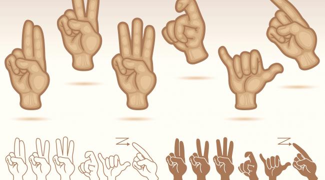 几种常见的手势语有哪些