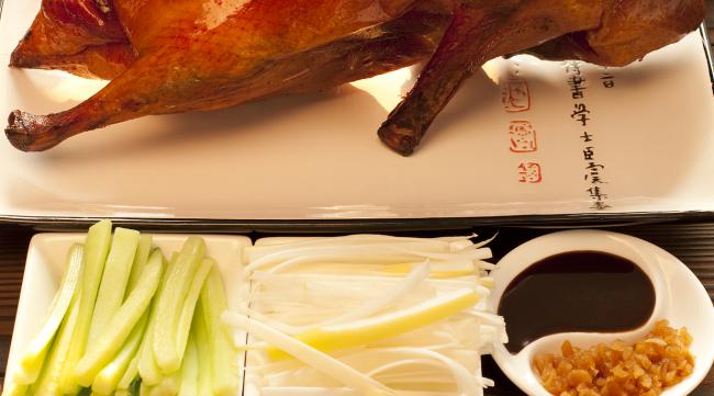 北京烤鸭 吃法