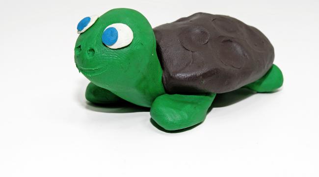 橡皮泥做乌龟是怎么做的呢