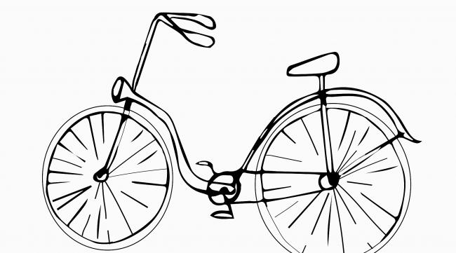 自行车怎么画 复杂