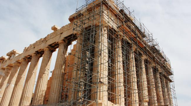 雅典神庙如何毁掉的