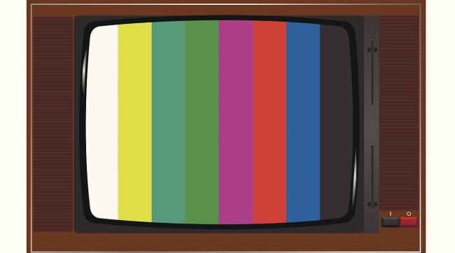 老电视没有彩色是怎么回事儿