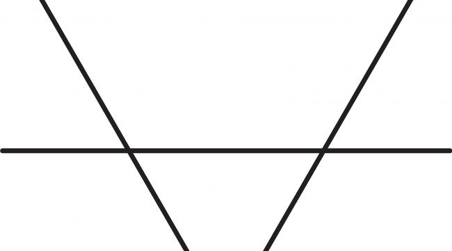 五条线能组成几个角
