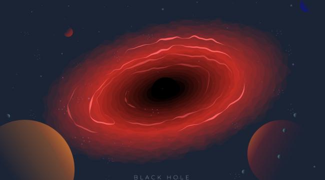 黑洞的另一端是什么事吧