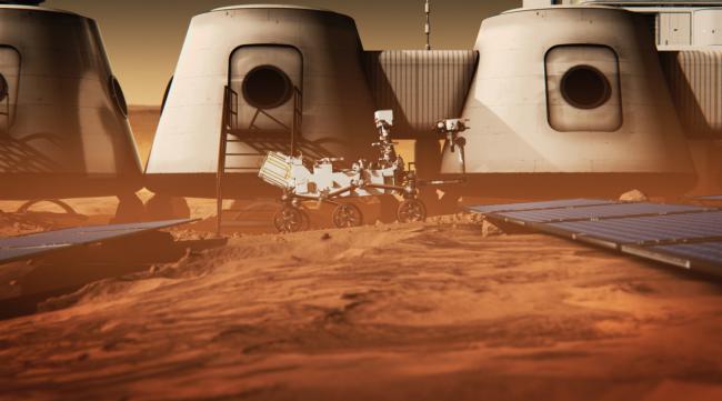 火星生存怎么修飞机